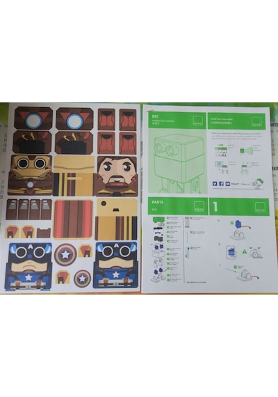 Arduino Otto Robot - Full Set- Demonte- Sticker Hediyeli Klasik