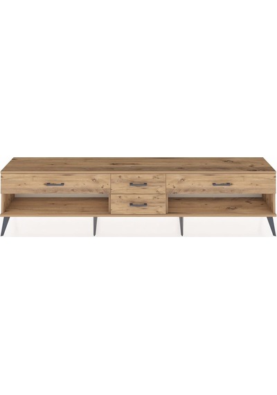 Arges Tv Ünitesi 4 Çekmeceli 220x30x51 Çam-çam Atlas Çam/atlas Çam - Atlas Çam Arges Tv Ünitesi 4 Çekmeceli 220x30x51 Çam-çam Atlas Çam/atlas Çam - Atlas Çam