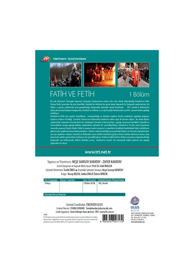 Fatih ve Fetih Trt Dvd Arşiv 58 - Dvd