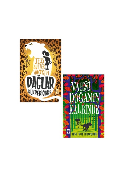 Dağlar Kükrediğinde + Vahşi Doğanın Kalbinde 2 Kitap Set