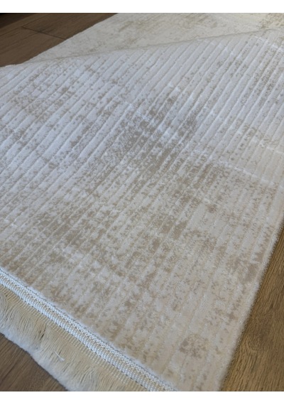 Hoom Rugs Nita 1208 Bej Modern Makina Halısı Bej