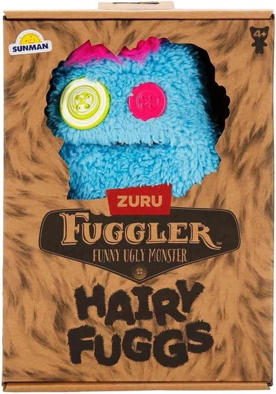 Fuggler Hairy Fuggs Peluş S1 5-mavi Sasquoosh Çok Renkli