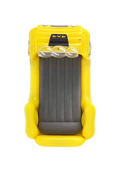 Şişirme Pompalı-Bestway 67714 4x4 Jeep Temalı Şişme Çocuk Yatağı Lacivert