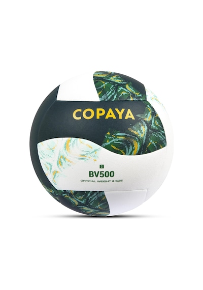 Copaya Bv500 Hibrit Plaj Voleybol Topu Yeşil-beyaz No:5 280 Gram Çok Renkli