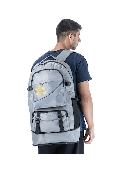 Probag Çok Bölmeli Suya Dayanıklı Outdoor Sırt Çantası Dağcı Çantası Kamp & Günlük Kullanım Gri