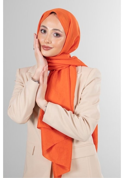 Yeşil Brisa Vual Şal - Std / Oranj