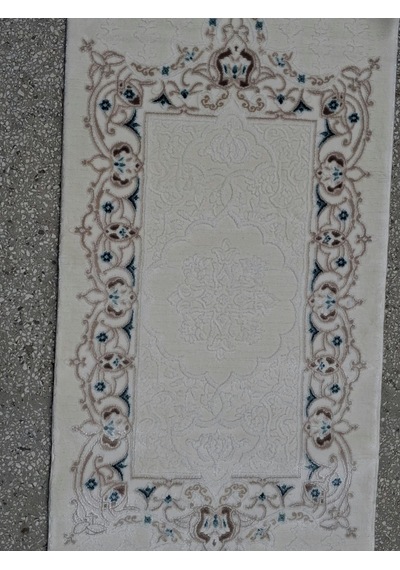 Halı Artemis Nakkaş Collection 80 150 Cm Makina Halı Yolluk Krem