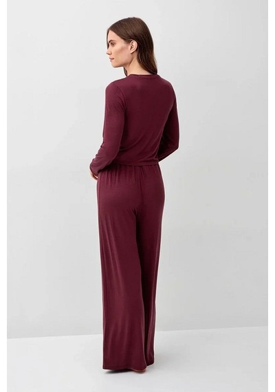Artış Collection Artış 18210 Bayan Pijama Takımı Bordo