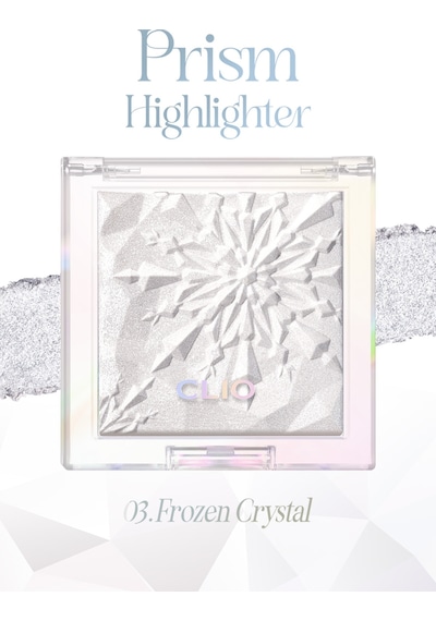 Mikro İnci Tanecikleriyle Yoğun Işıltı Sağlayan Highlighter Clıo Prism Highlighter 03 Frozen Crystal 74517957
