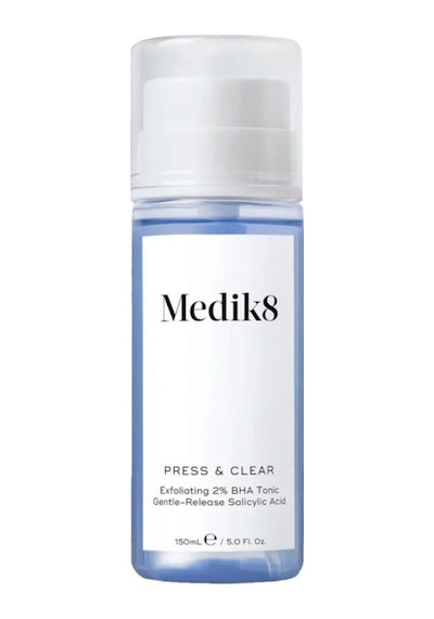 Medik8 Press&clear-exfoliating 2% Bha Clarifying Toner-salicylic&tranexamic Acid-reduces Blemishes Blackheads&oiliness - 150ml