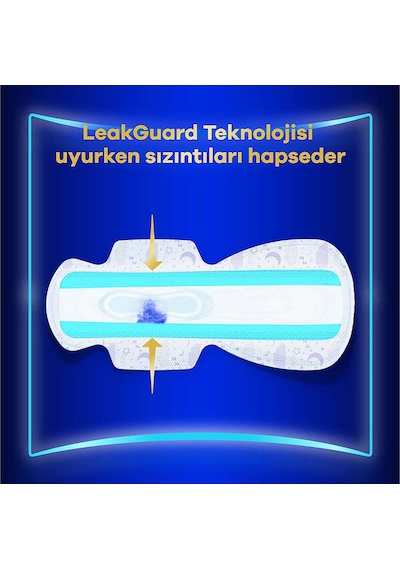 Orkid Ultra Gece Ekstra Max Hijyenik Ped 14 Adet