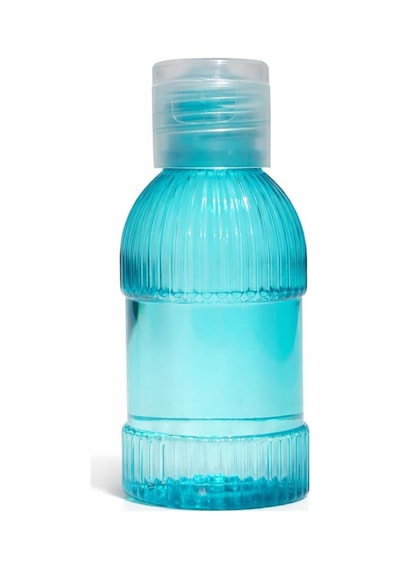 Okyanus Mavisi Rengi Boş Plastik Şişe 25 Adet 50 Ml Kolonya Söz Nişan Düğün Nikah Paw18şeffafkpk