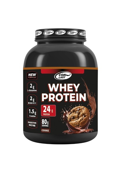 Whey Protein Kurabiyeli 2000g 24 G Yüksek Protein Yenilenen Aromasıyla Kurabiye