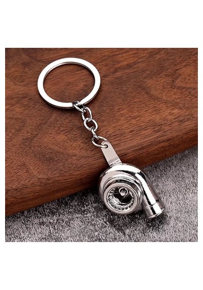 Metal Turbo Figürlü Oto Anahtarlık