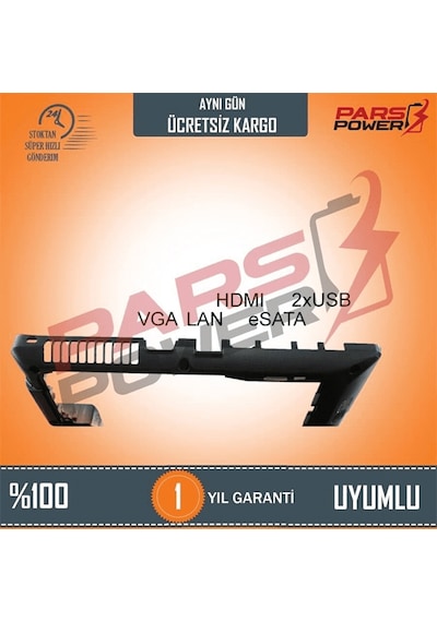 Lenovo Uyumlu ideaPad G575 Type 4383, 59-319810 Alt Kasa D Cover (Pars Power) Hdmi Portlu 761503