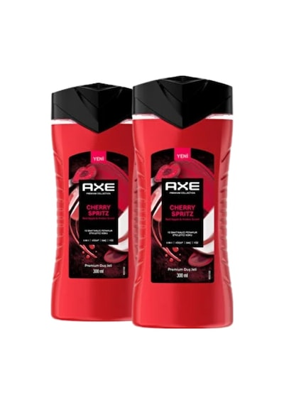 Axe Premium Collection Duş Jeli Cherry Spritz 300 Ml X 2 Adet PKT.AXE.028 Diğer