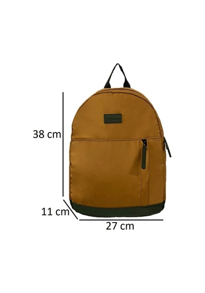 Bagslab Hardal Su Geçirmez Kumaş Sırt Çantası 1029 Sarı