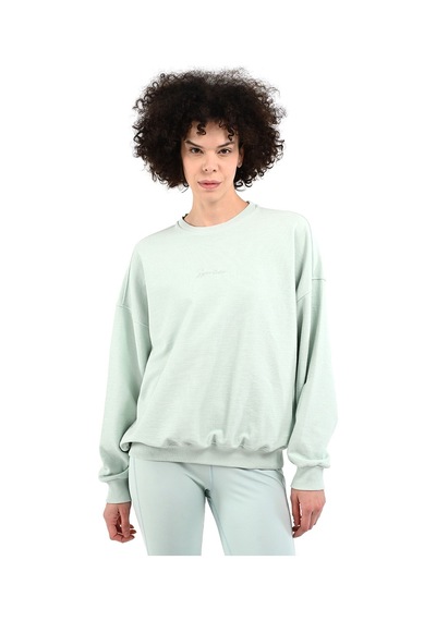 Sportive Luna Kadın Yeşil Günlük Stil Sweatshirt 24yktl13d22-ysl 1605164 Yeşil