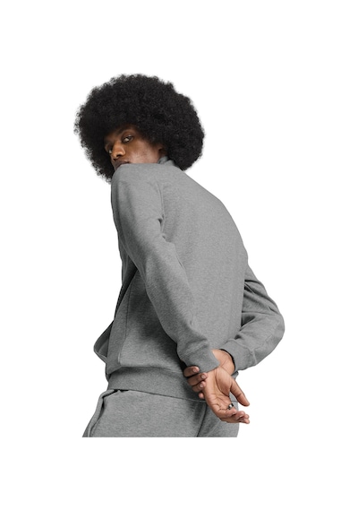 Puma Essential No. 1 Logo Erkek Gri Günlük Stil Eşofman Üstü 68258403