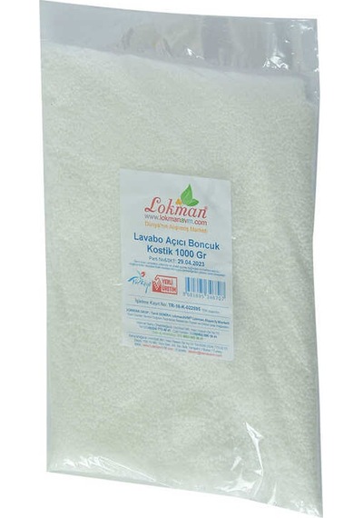 Labo Açıcı Boncuk Kostik 1000 Gr Paket Renkli