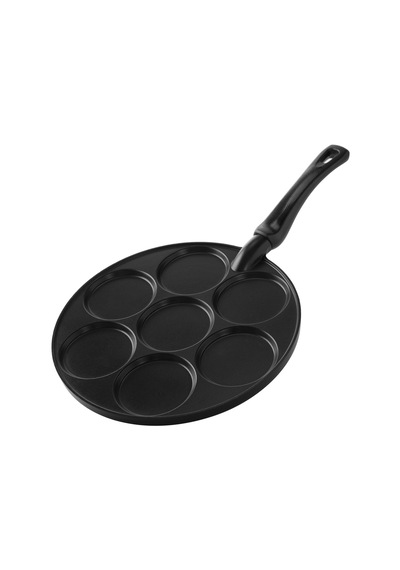 Nordicware 1940 Gümüş Dolar Pancake Tavası Siyah