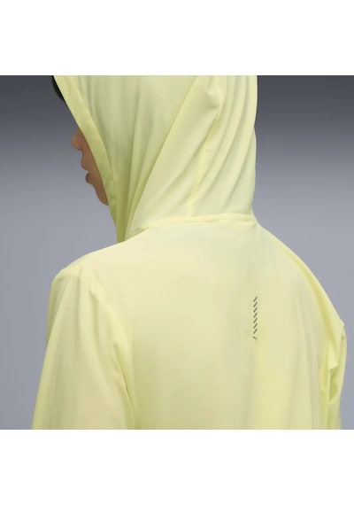 Puma Run Velocıty Woven Jacket W Sarı Kadın Fermuarlı Üst