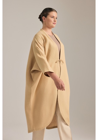 Aker Önden Bağcıklı Kimono Taş Taş