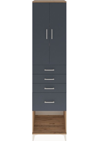 Hyperion Dolap 3 Raflı 4 Çekmeceli 2 Kapaklı 60x44x243 Çam-antrasit Atlas Çam Hyperion Dolap 3 Raflı 4 Çekmeceli 2 Kapaklı 60x44x243 Çam-antrasit Atlas Çam