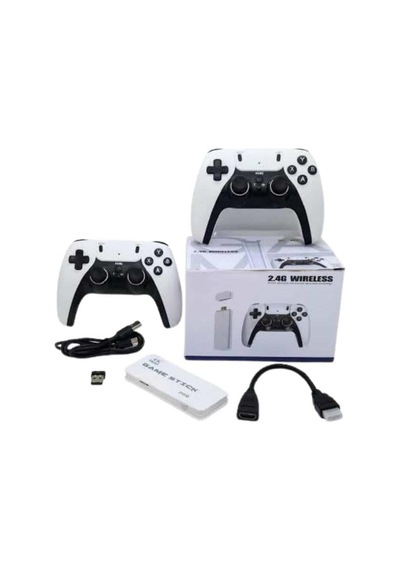 3d 4k 2000 Oyunlu Game Stick Oyun Konsolu Çift Konsol -