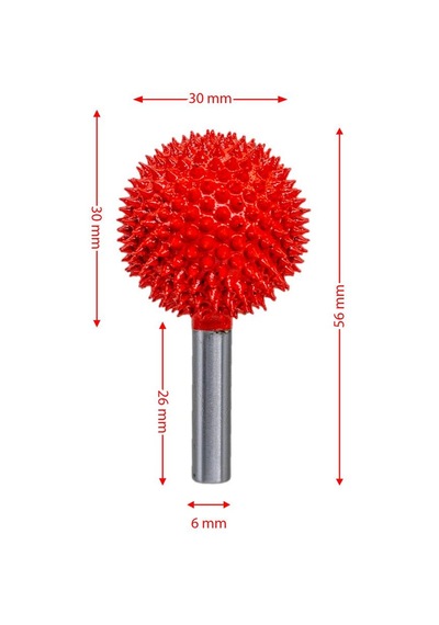 Rox Wood 0285 Karbür Yuvarlak Tip Ahşap Şekillendirme Törpü