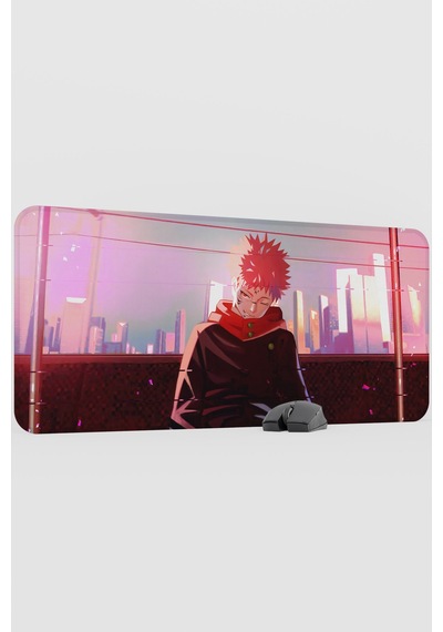 Jujutsu Kaisen Anime V4 - 90x40 Xxl Gaming Kauçuk Kaymaz Taban Mouse Pad Fare Altlığı