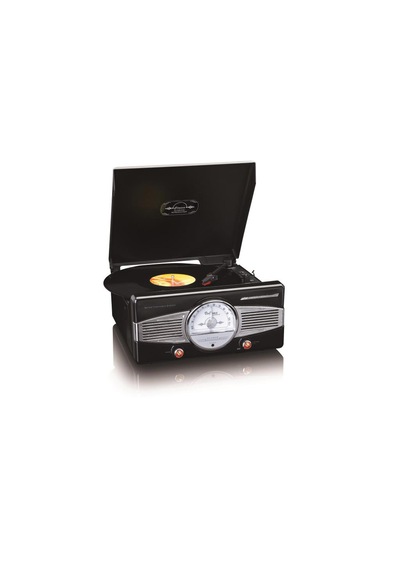 Lenco Classic Phono Tt-27 Bk Dahili Hoparlörlü Retro Pikap Plak Ç