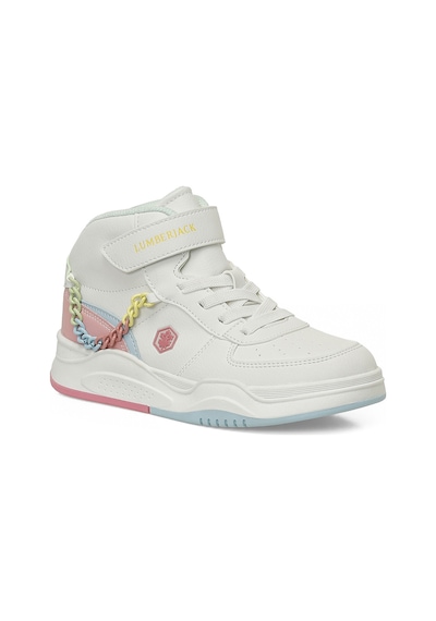 Lumberjack Sevılla Hı 6fx Beyaz Kız Çocuk High Sneaker 000000000102124350 Beyaz