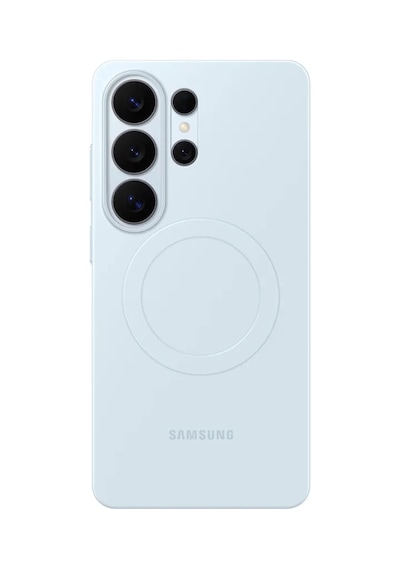 Samsung Galaxy Uyumlu S26 Ultra İnce Magnet Kılıf - Açık Mavi Açık Mavi