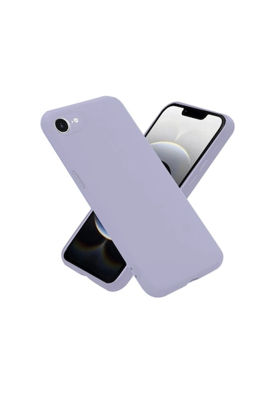 Apple, Uyumlu iPhone 16e Kılıf Nano İçi Kadife - Lila - Aflc-877090