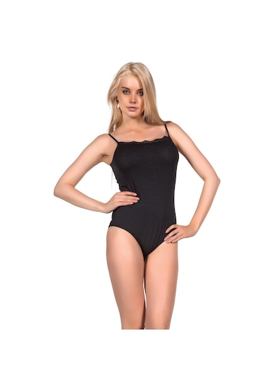 Miorre Modal Dantelli Çıtçıtlı Body