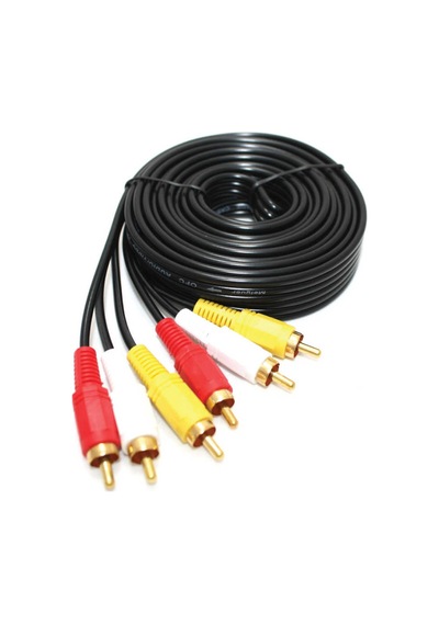 Teknogreen Tk3R 010 10 M 3 Rca 3 Rca Kablo