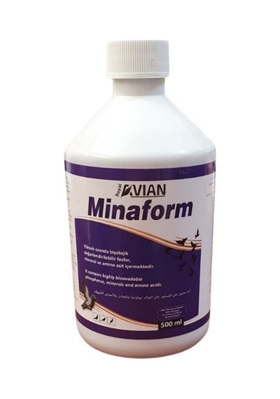 Minaform 500 ml kanatlılar için birbirini galama ve fosfor