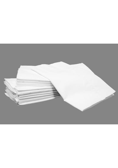 Mandaş 1 Adet Yastık Astarı Kılıfı Pamuklu Beyaz Fermuarlı 50X70