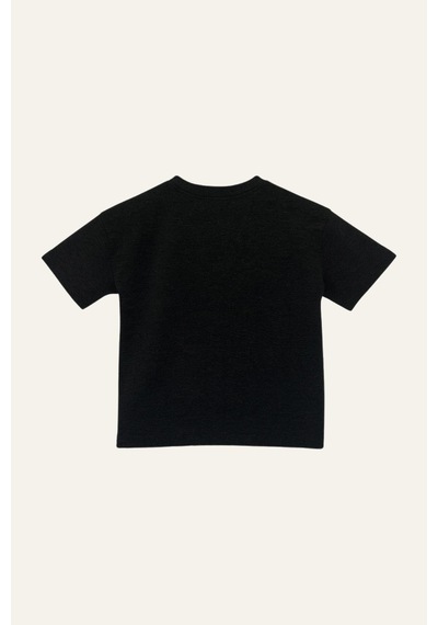 Zeyland Erkek Çocuk Kısa Kol T-shirt - Antrasit Antrasit