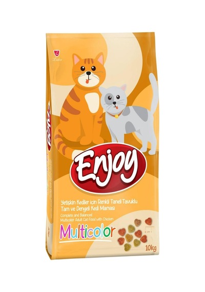 Multicolor Tavuklu Kedi Maması 10 Kg