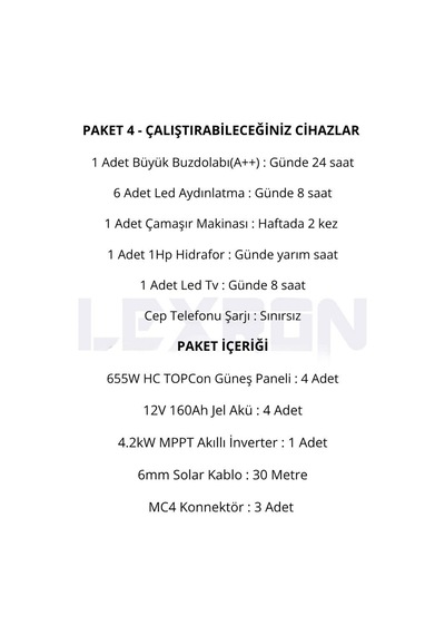 Urla Solar 4.2kw Topcon Paket Sistem 1 Paket 4
