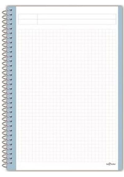 A4 Defter Kareli Dosyalı 160 Syf Pembe
