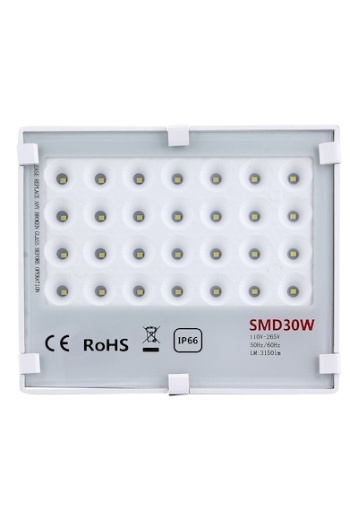 Oddity 30w Smd Led Projektör Ip66 Su Geçirmez Dış Mekan Aydınlatma 3150 Lümen