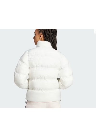 Adidas Beyaz Adicolor Dolgulu Kadın Kısa Mont Jd0421