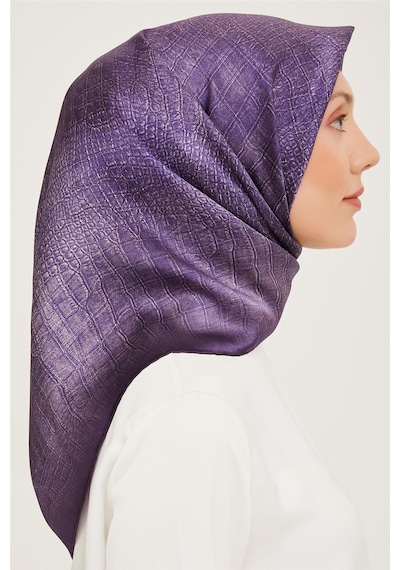 Armine Twill İpek Eşarp 23ka9030 52 01 Lila