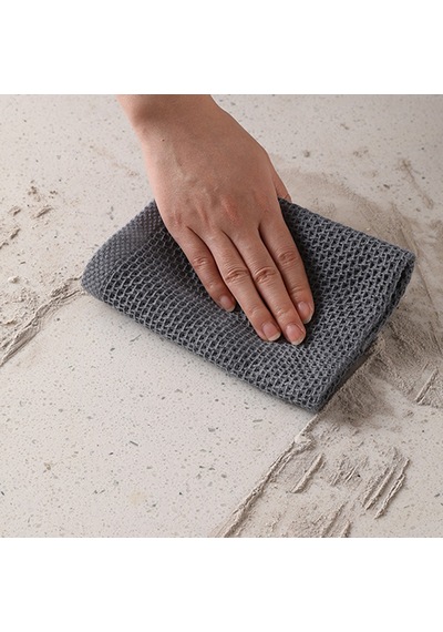 Ultra Yumuşak Emici Mutfak Havlular - 5 Pcs Waffle Dokunma Bulaşık Bezleri Evde Kurutma Yemekleri Gray