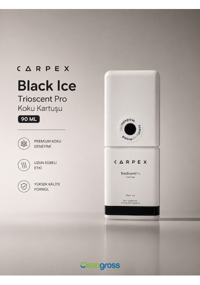 Carpex Black Ice Trioscent Pro Koku Kartuşu 90 Ml Odunsu