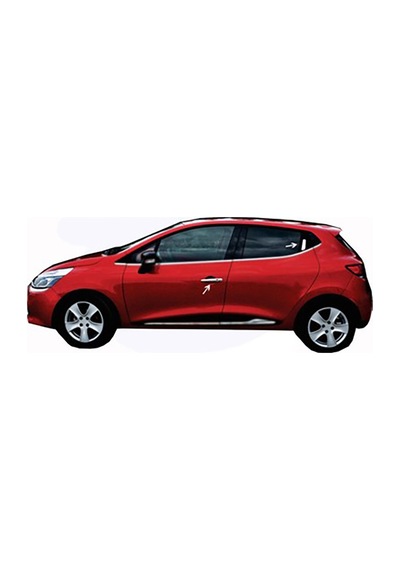 Renault Clio 4 Krom Sensörlü Kapı Kolu Seti 4 Kapı P Çelik 2012-2