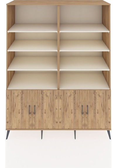 Kronos Gardrop 10 Raflı 4 Kapaklı 176x59x221 Çam-çam/aytaşı Beyaz Kronos Gardrop 10 Raflı 4 Kapaklı 176x59x221 Çam-çam/aytaşı Beyaz